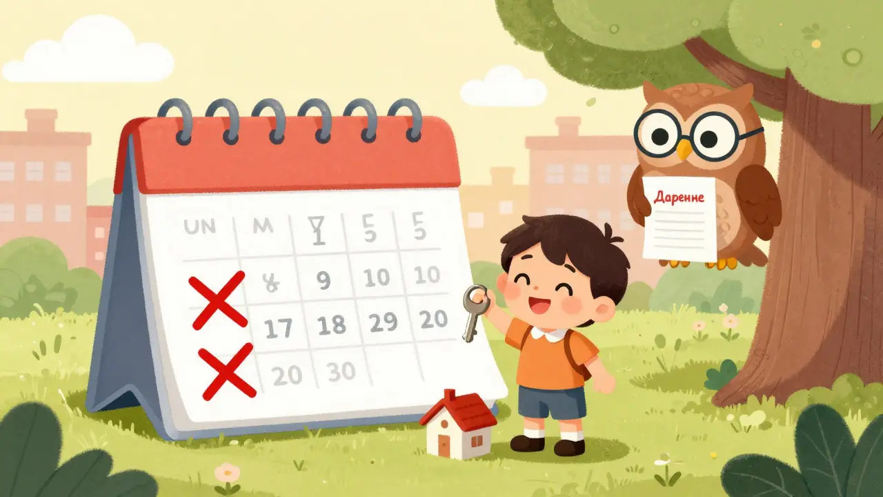 Как считать налог при продаже квартиры, полученной по дарению в 2025 году