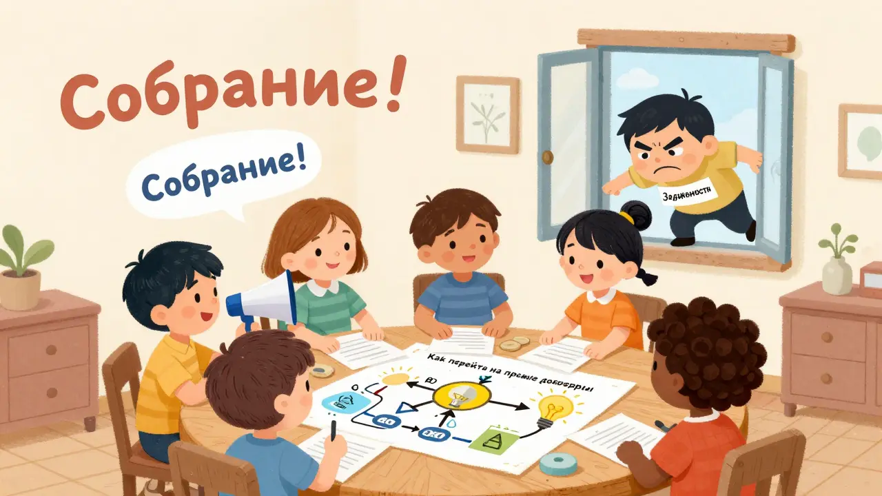 Собственники собираются на общее собрание, чтобы перейти на прямые договоры, а управляющая компания уходит в окно.