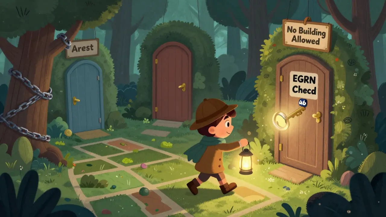 Детектив в лесу земельных рисков находит ключ к безопасной сделке — выписка ЕГРН.