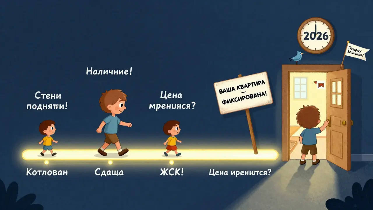 Маленький герой идёт по временной линии строительства, обходя опасности и добираясь до дома.