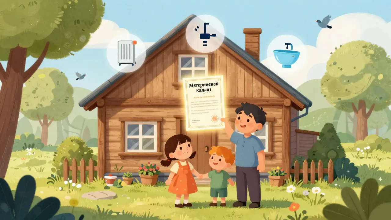 Как купить дом с участком за материнский капитал и оформить доли в 2026 году