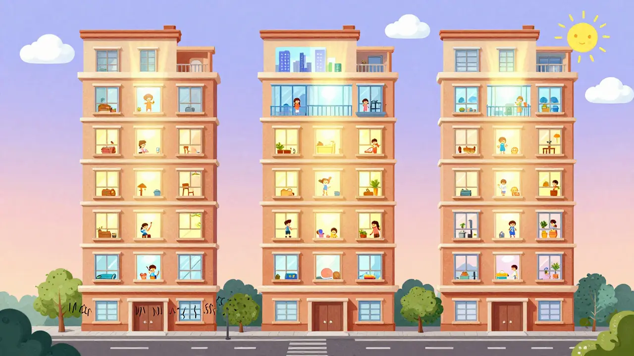 Выбор этажа в высотном здании